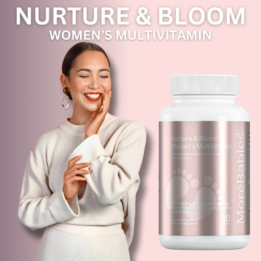 Nurture & Bloom Women's Fertility Multivitamin Support