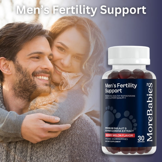 Men's Fertility Support | Shilajit Gummies with Ashwagandha